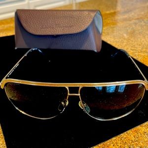 Salvator Ferragamo aviator sunglasses